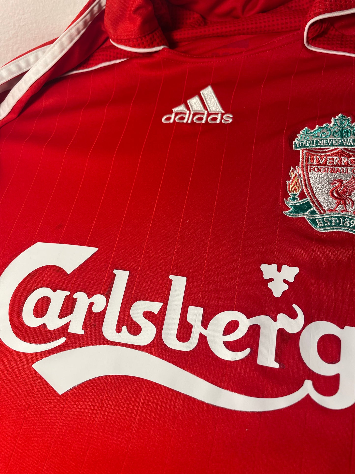 LIVERPOOL 2005/07 LOCAL #8 GERRARD (S) UEFA CHAMPIONS LEAGUE, ADIDAS