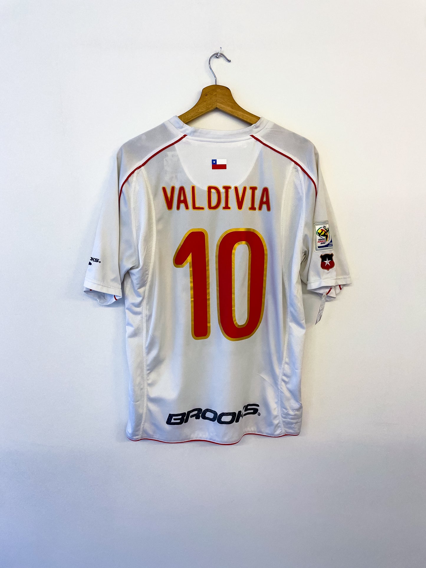 CHILE 2010 VISITANTE #10 VALDIVIA FIFA WORLD CUP(M) BROOKS
