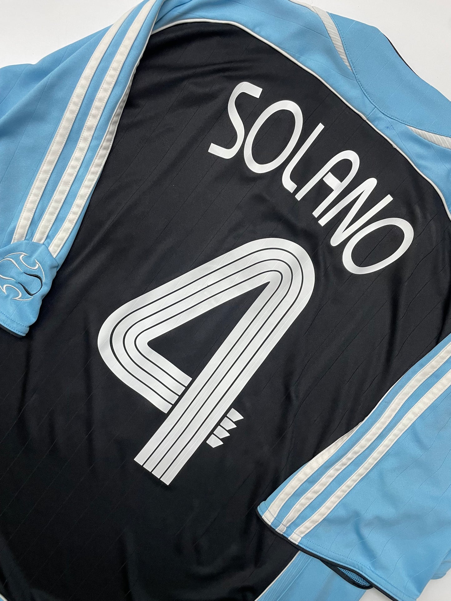 NEW CASTLE, 2006/07 TERCERA EQUIPACIÓN #4 SOLANO , (XL) ADIDAS