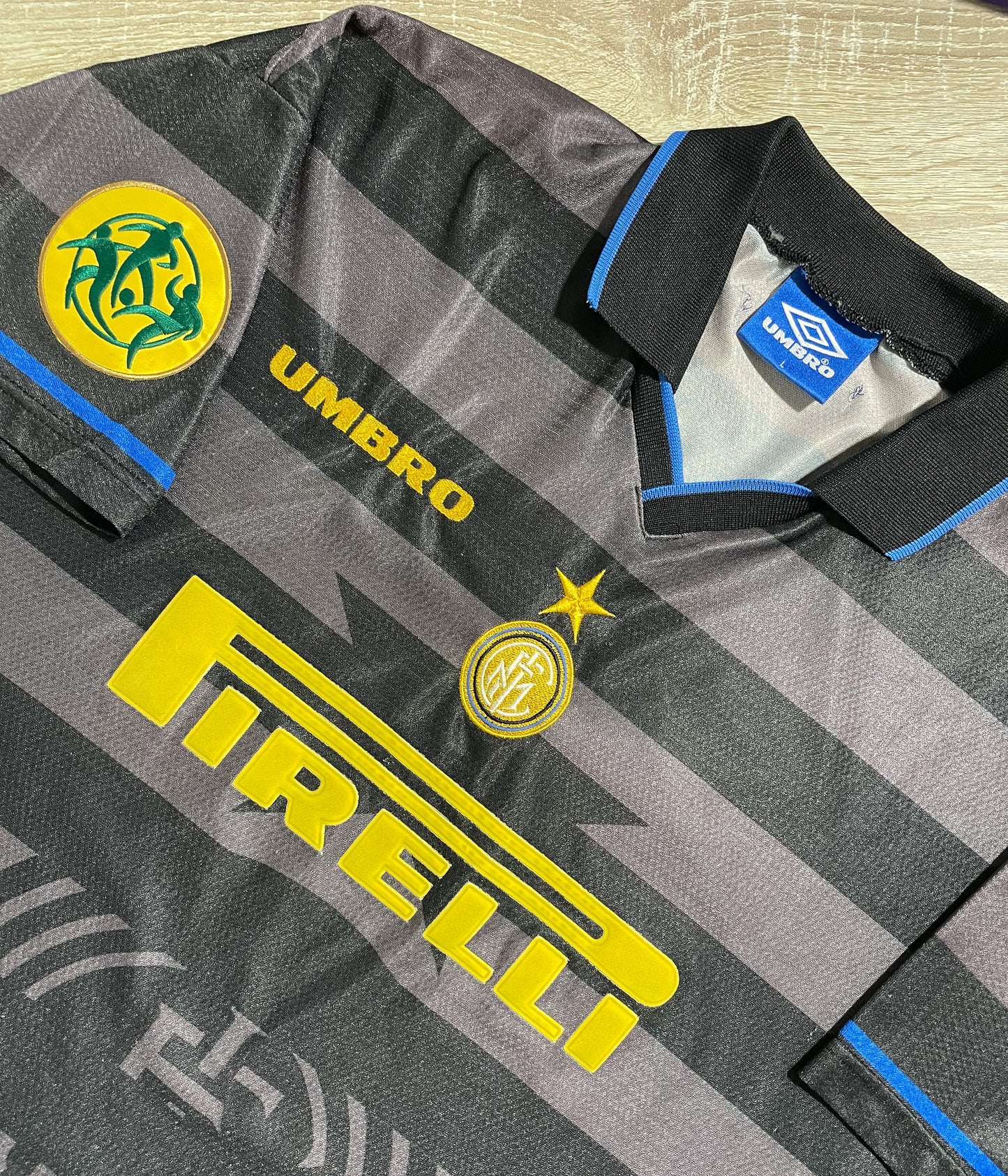 INTER 1997/98 TERCERA EQUIPACIÓN COPA UEFA (L) UMBRO