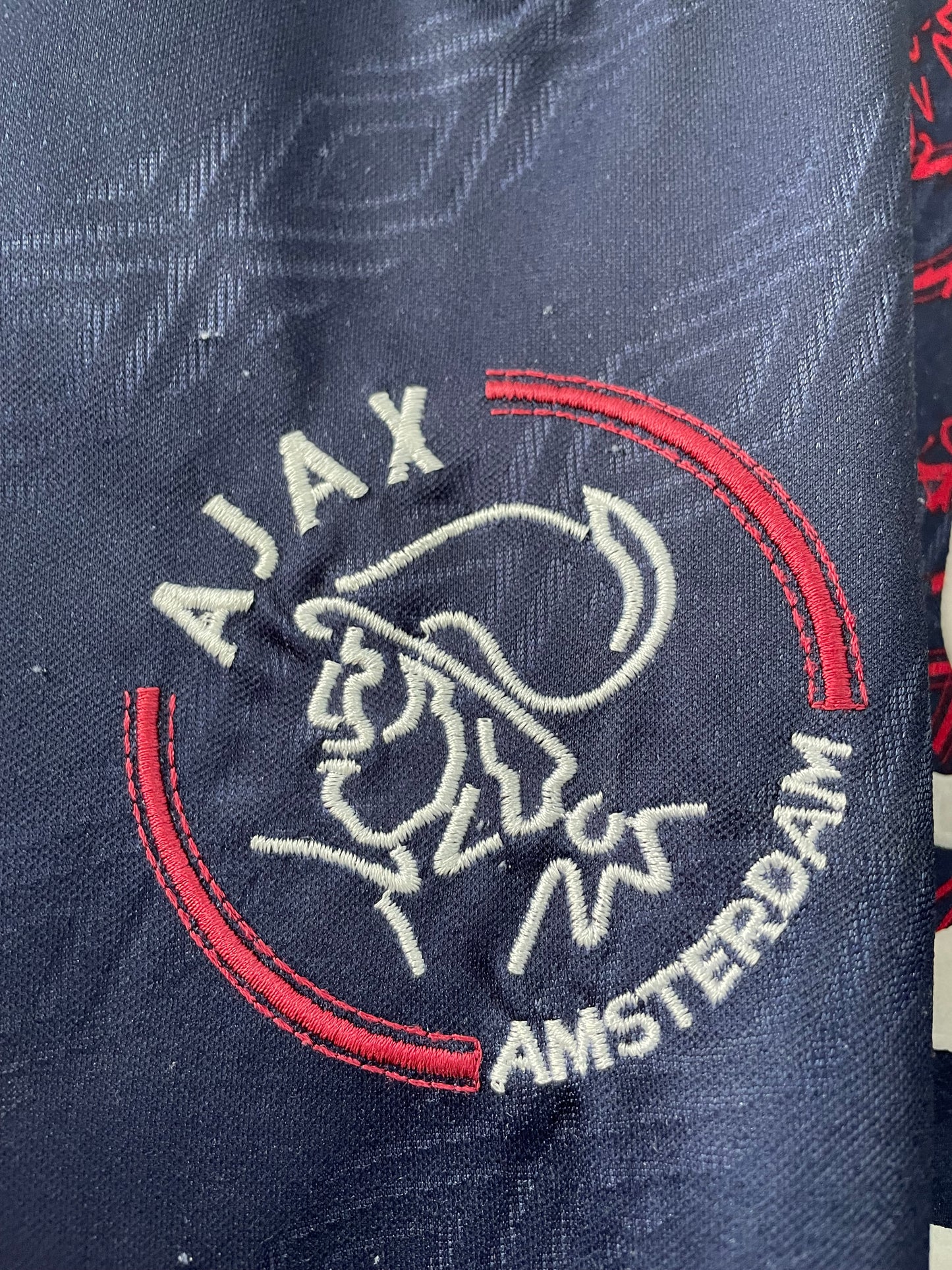 AJAX 1994/95 VISITANTE #15 KLUIVERT (M) UEFA CHAMPIONS LEAGUE