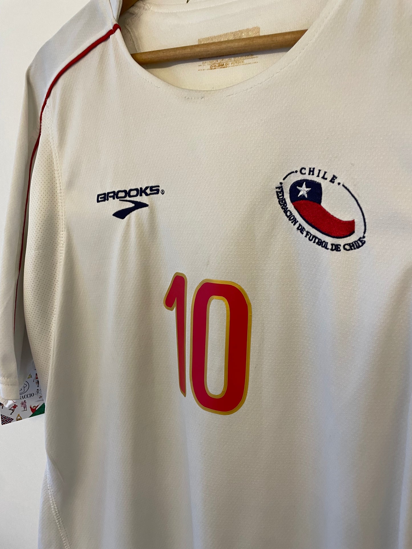CHILE 2010 VISITANTE #10 VALDIVIA FIFA WORLD CUP(M) BROOKS