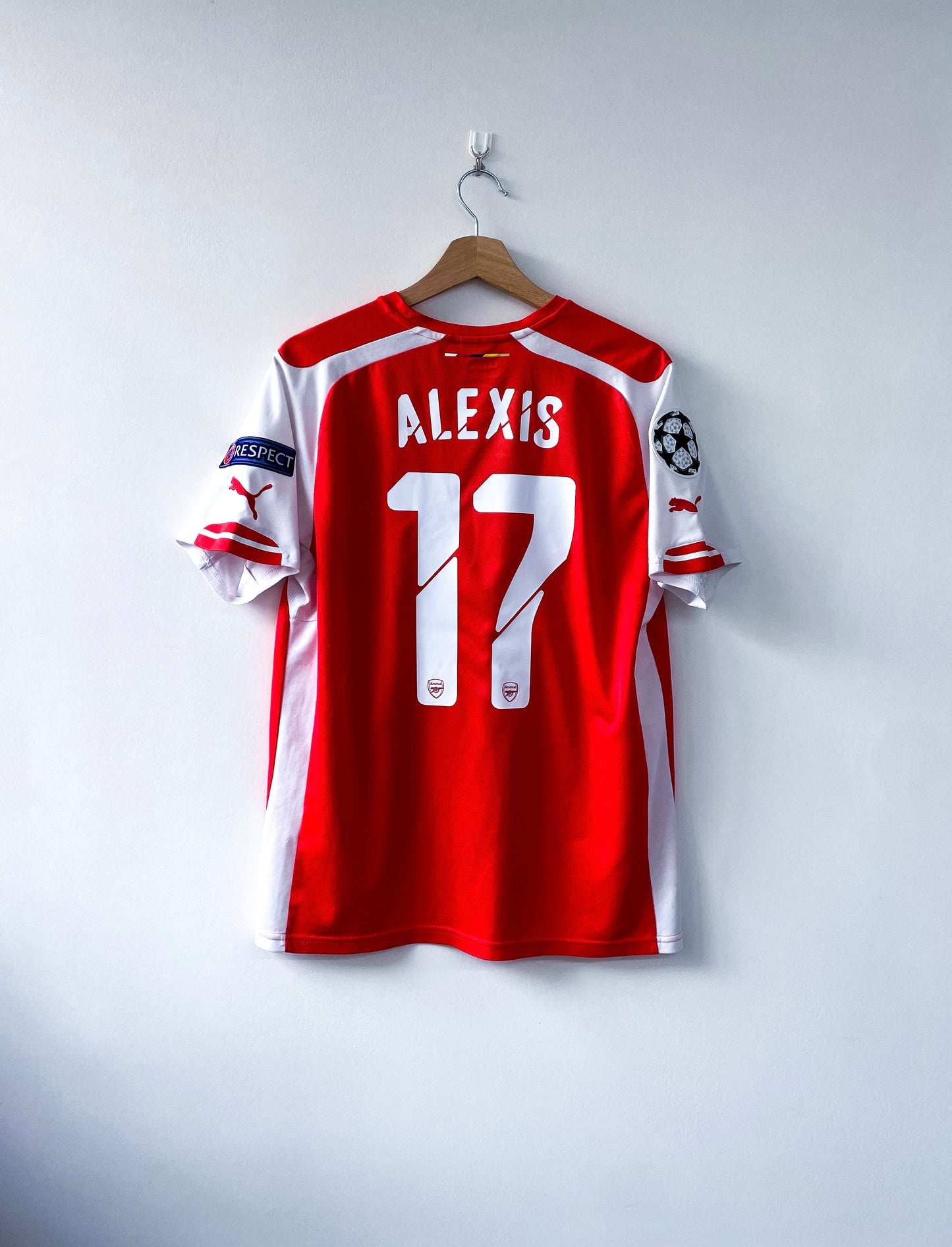 ARSENAL LOCAL 2014/15 #17 ALEXIS UCL