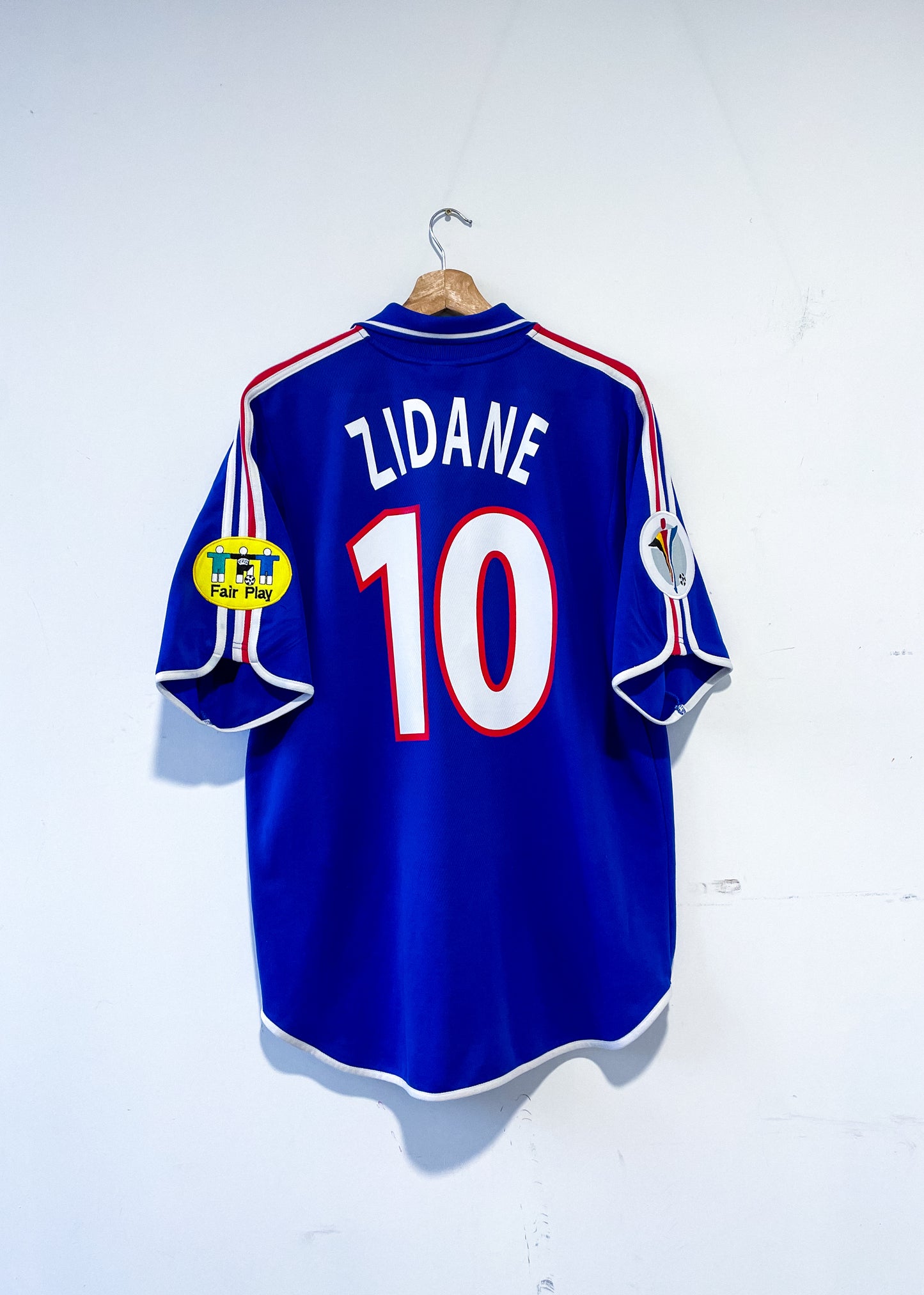 FRANCIA LOCAL EUROCOPA 2000 #10 ZIDANE (L) ADIDAS