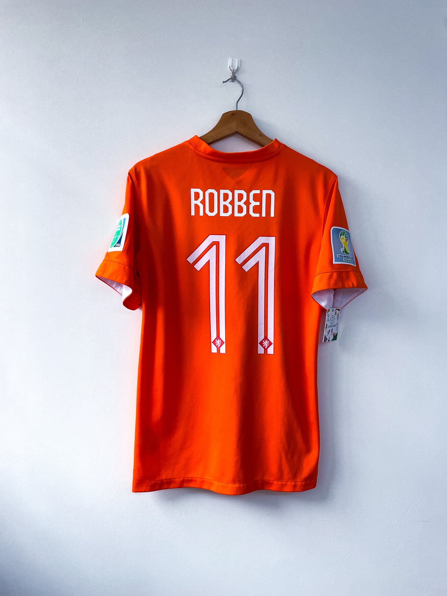 PAÍSES BAJOS LOCAL 2014 #11 ROBBEN (S) FIFA WORLD CUP