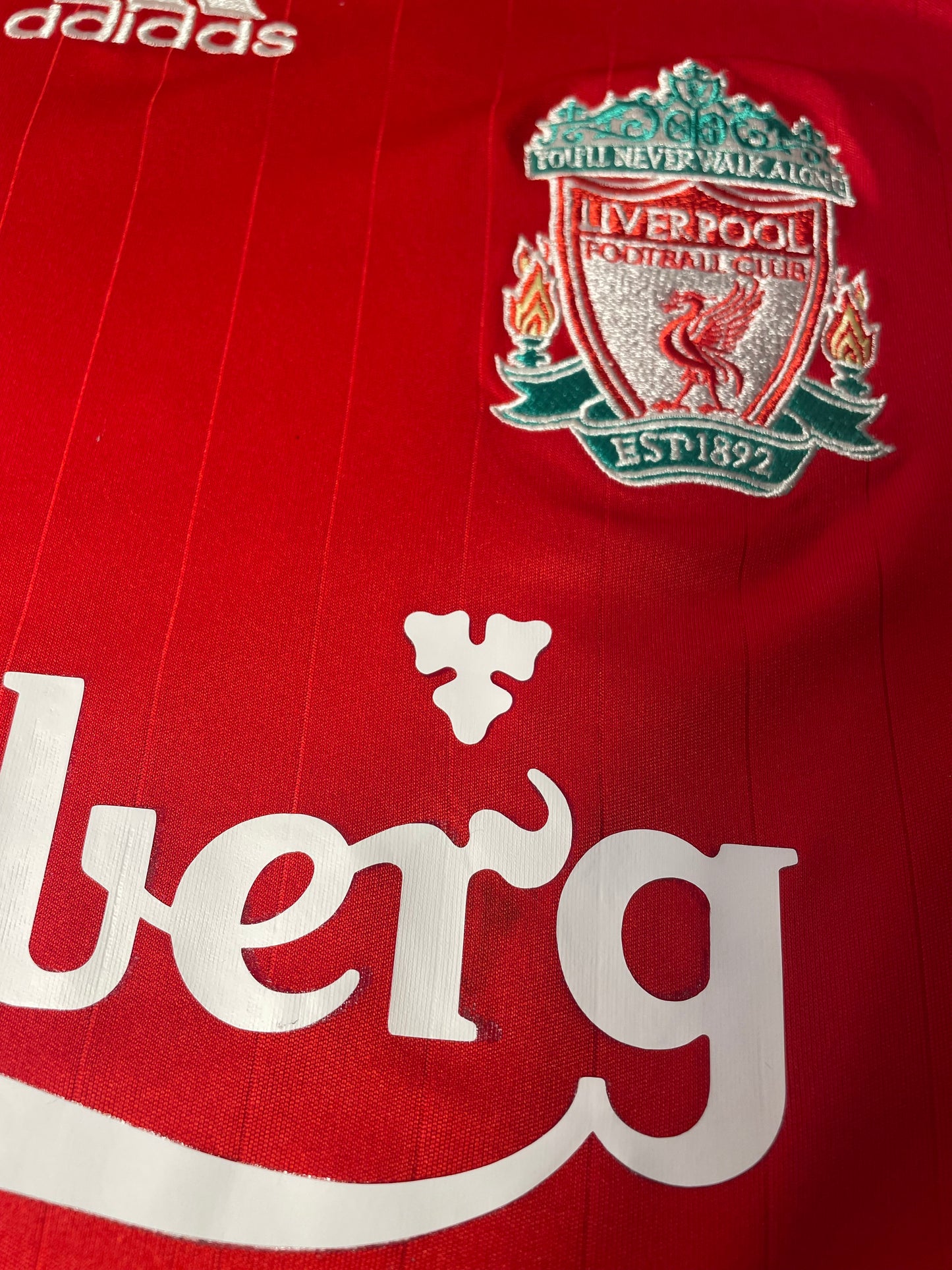 LIVERPOOL 2005/07 LOCAL #8 GERRARD (S) UEFA CHAMPIONS LEAGUE, ADIDAS