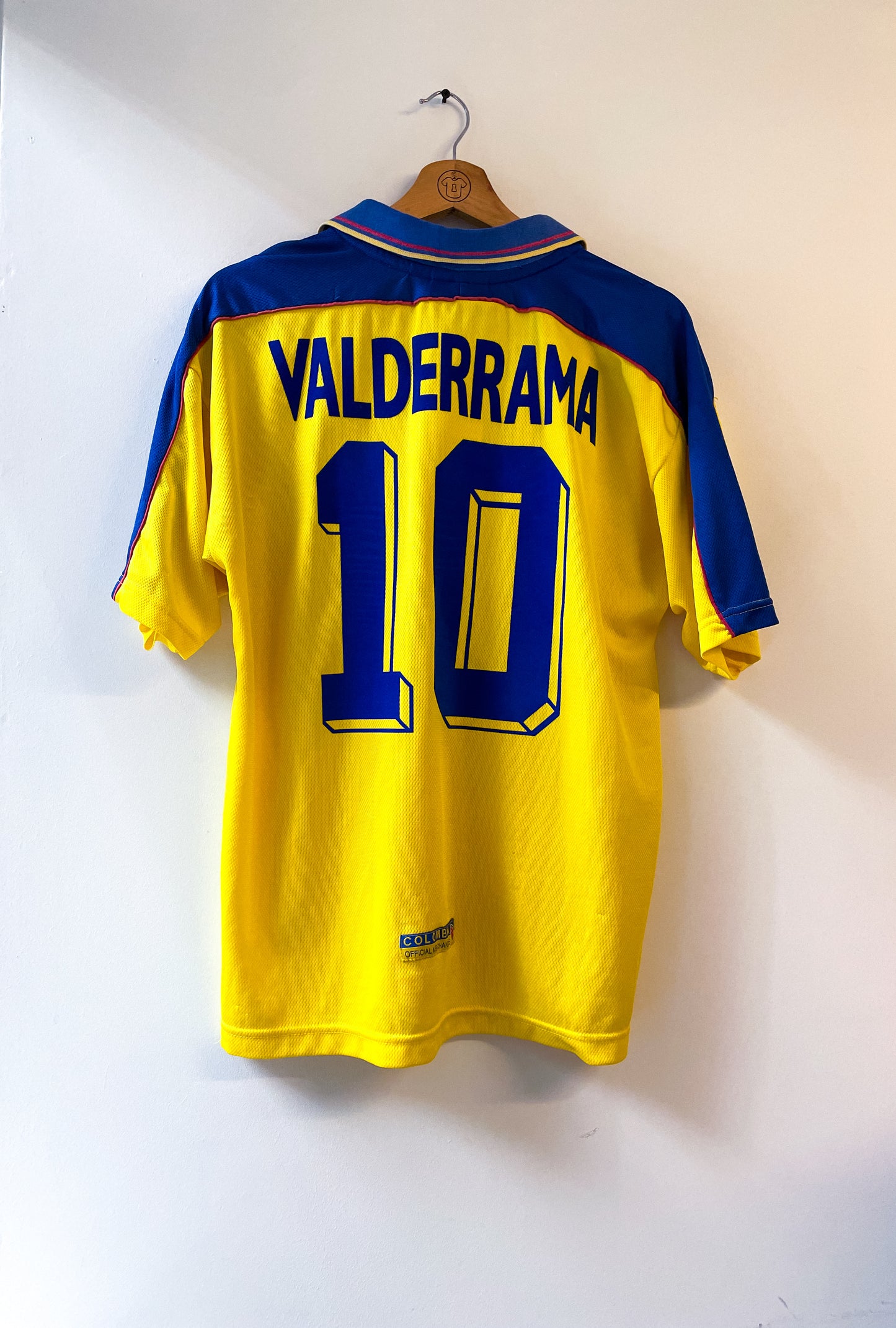 COLOMBIA 1998 LOCAL FIFA WORLD CUP #10 VALDERRAMA REBOOK
