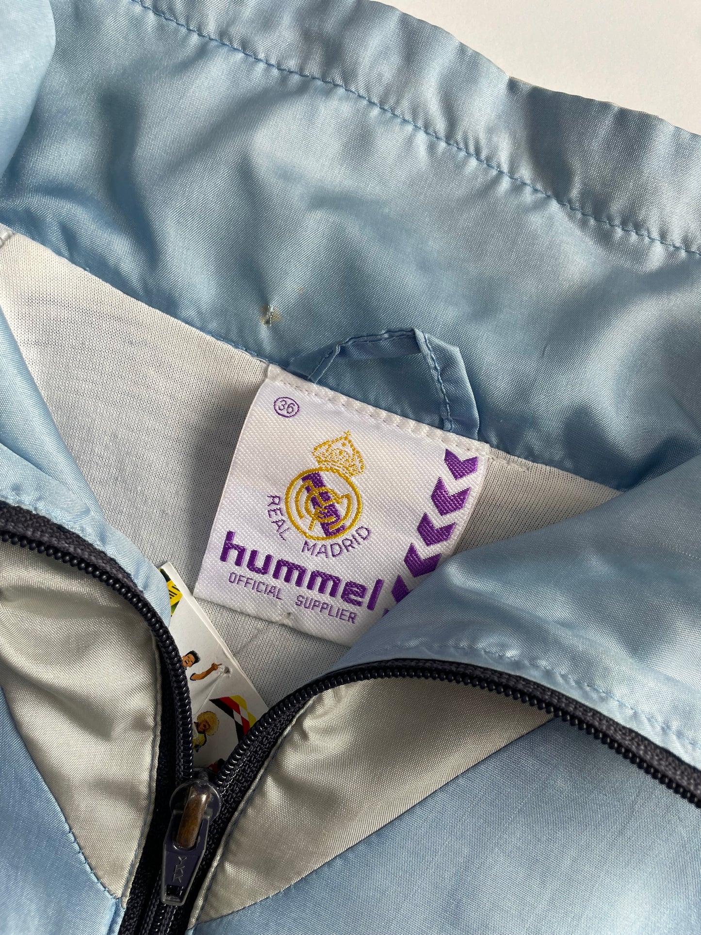 REAL MADRID CHAQUETA 1991/93 HUMMEL (M)