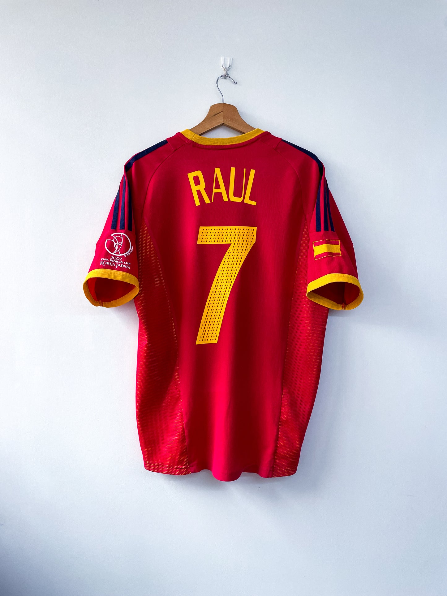 ESPAÑA 2002 LOCAL#7 RAÚL FIFA WORLD CUP (M) ADIDAS
