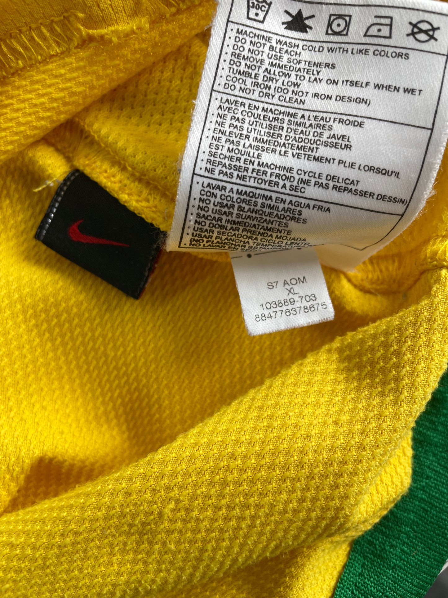 BRASIL 2006 #10 RONALDINHO FIFA WORLD CUP (XL) NIKE