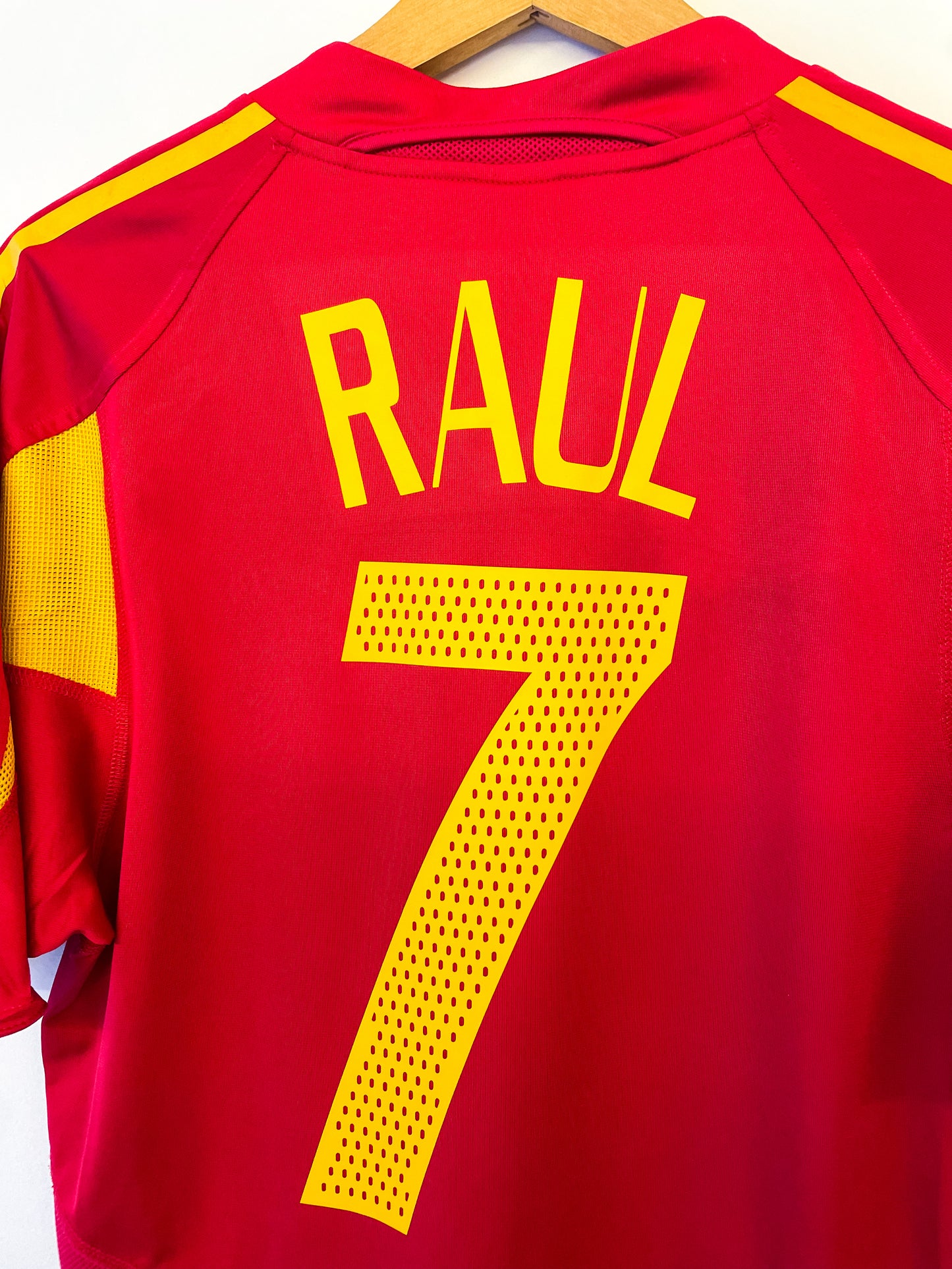 ESPAÑA 2004 LOCAL #7 RAUL (S) EUROCOPA ADIDAS