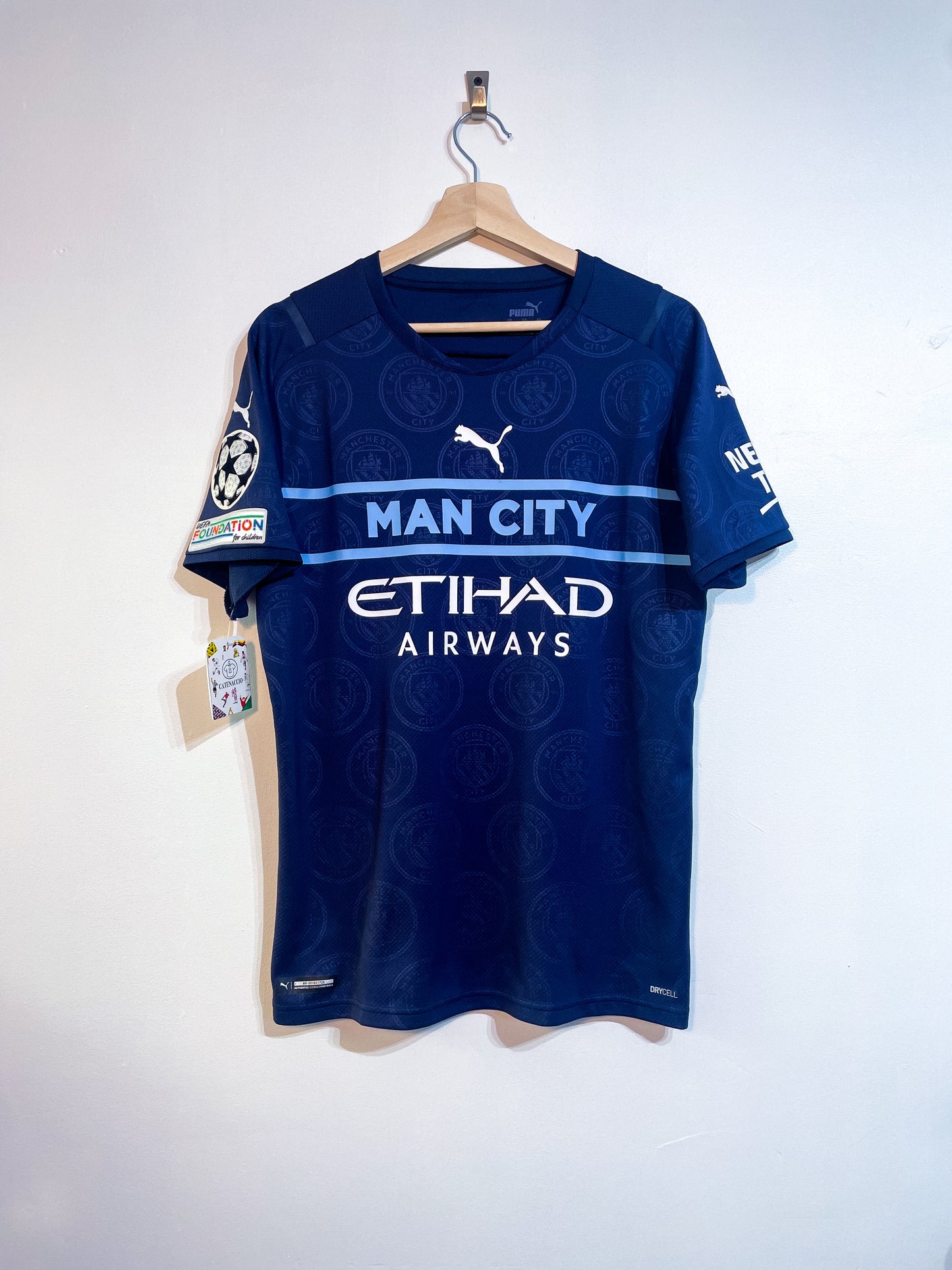 MANCHESTER CITY 2021/22 UEFA CHAMPIONS LEAGUE TERCERA EQUIPACIÓN #17 DE BRUYNE (M)  PUMA