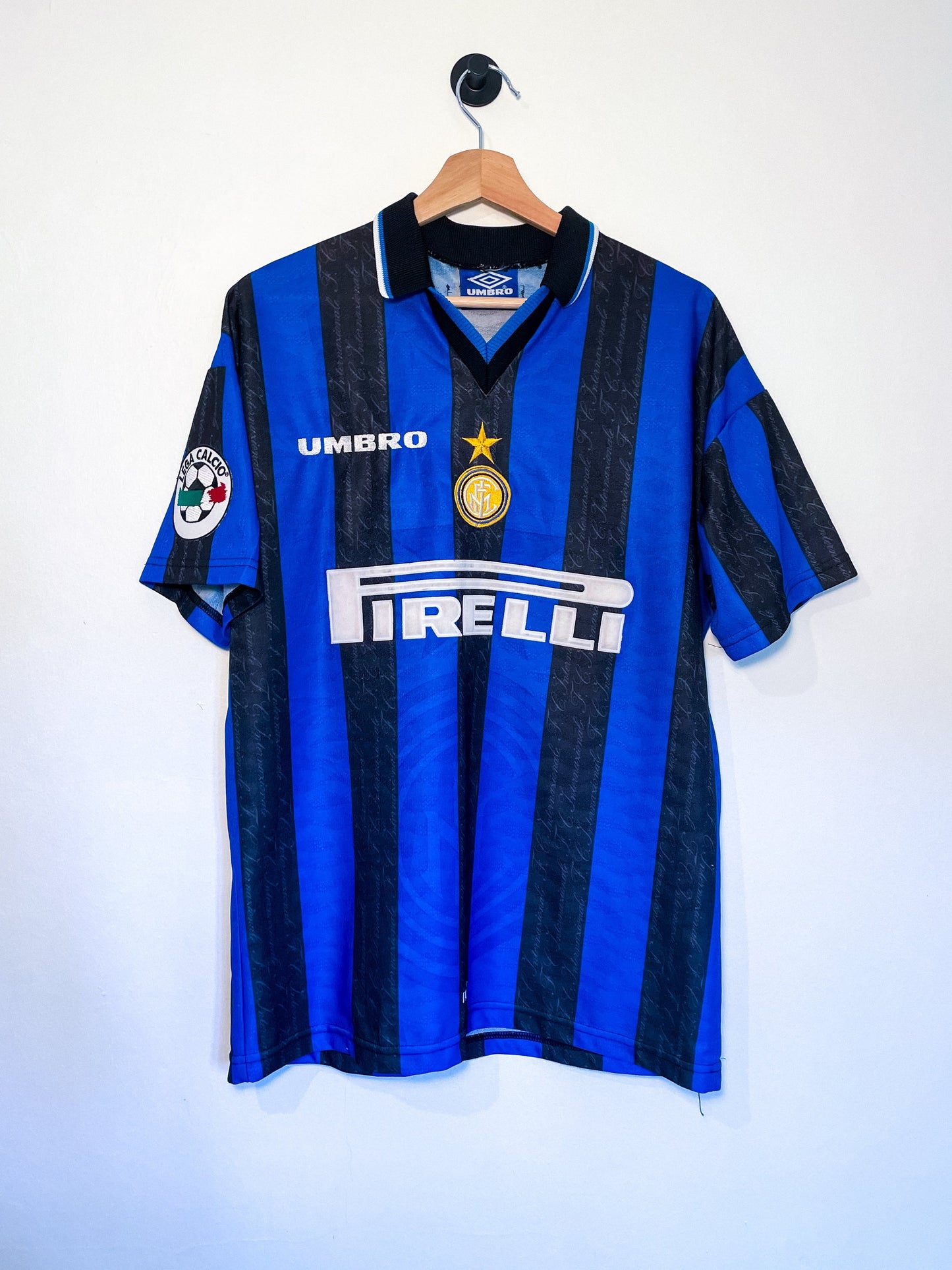 INTER DE MILÁN 1997/98 LOCAL SERIE A  #10 RONALDO (M)  UMBRO