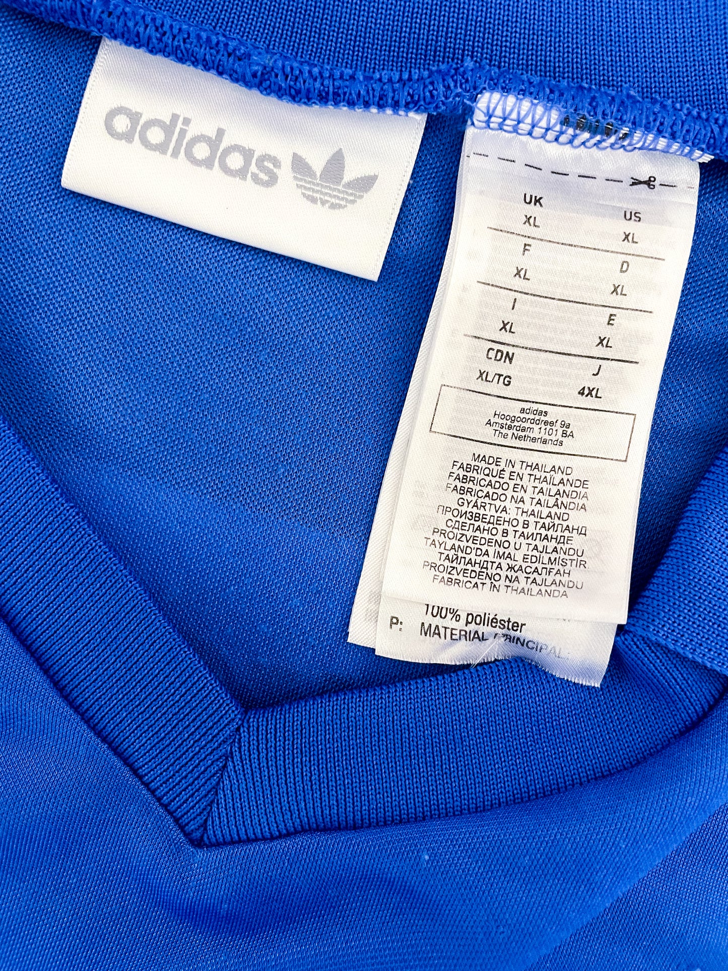 BOCA JUNIORS 1993 REMAKE LOCAL  #10 MANGAS LARGAS (L) ADIDAS