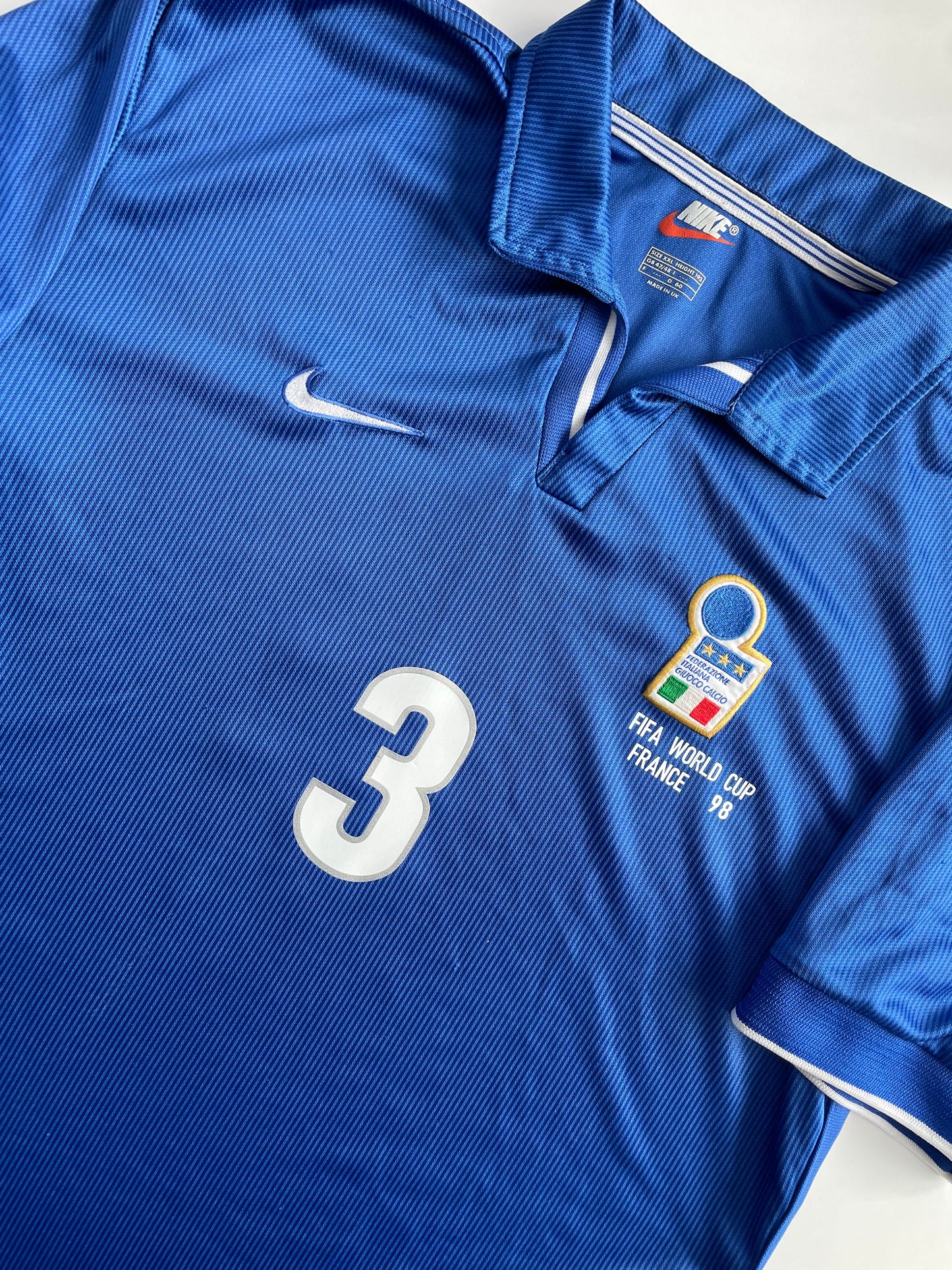 ITALIA FIFA WORLD CUP 1998 LOCAL #3 MALDINI (L) NIKE