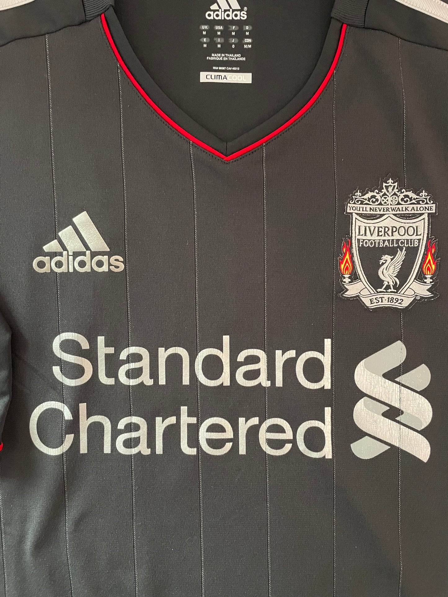 LIVERPOOL 2011/12 VISITANTE #7 SUÁREZ (M) ADIDAS