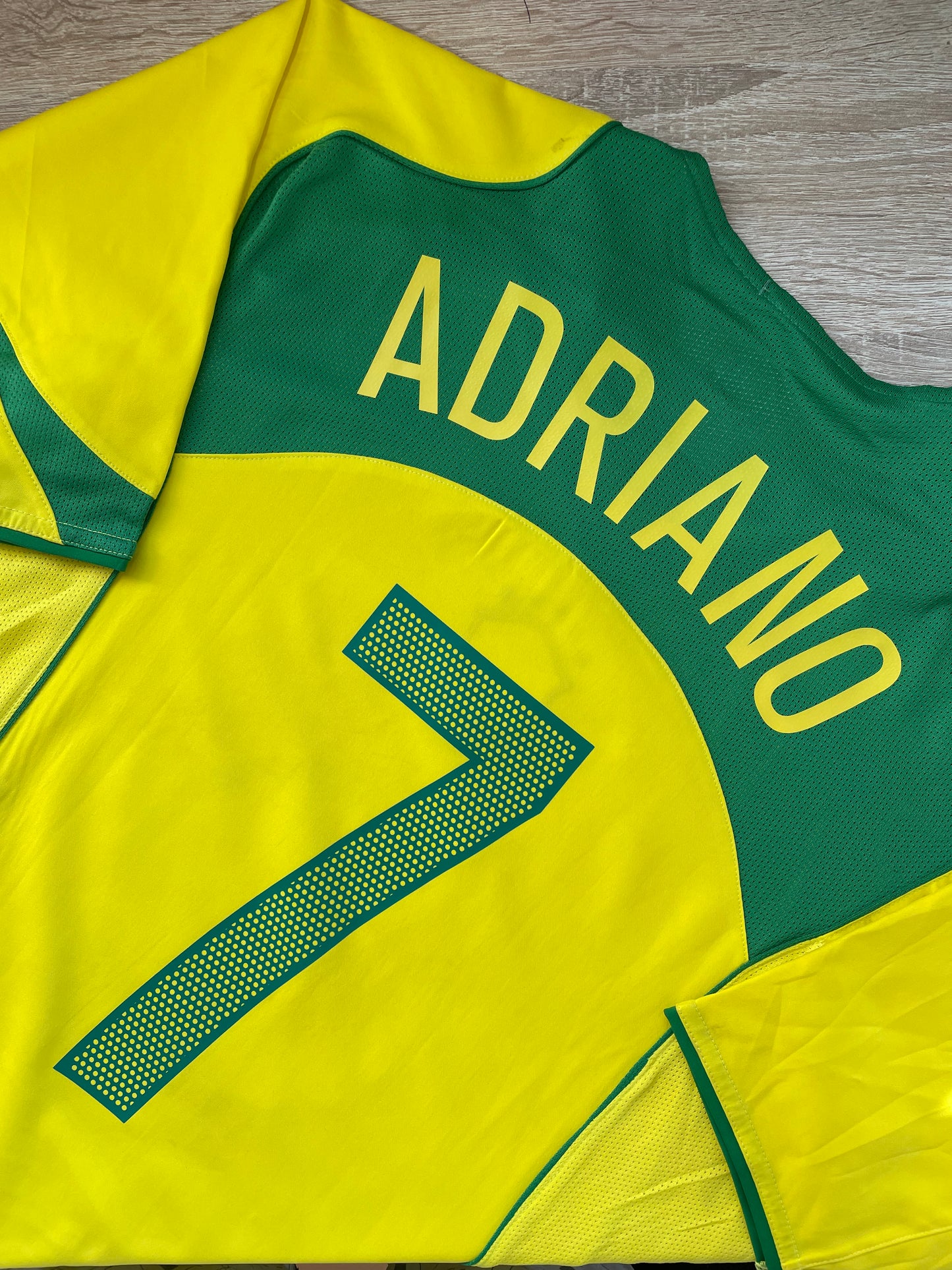 BRASIL 2004/05 #7 ADRIANO COPA AMERICA (M) NIKE T90