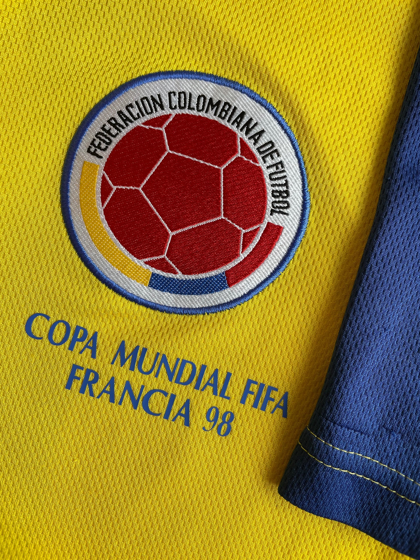COLOMBIA 1998 LOCAL FIFA WORLD CUP  #10 VALDERRAMA REBOOK