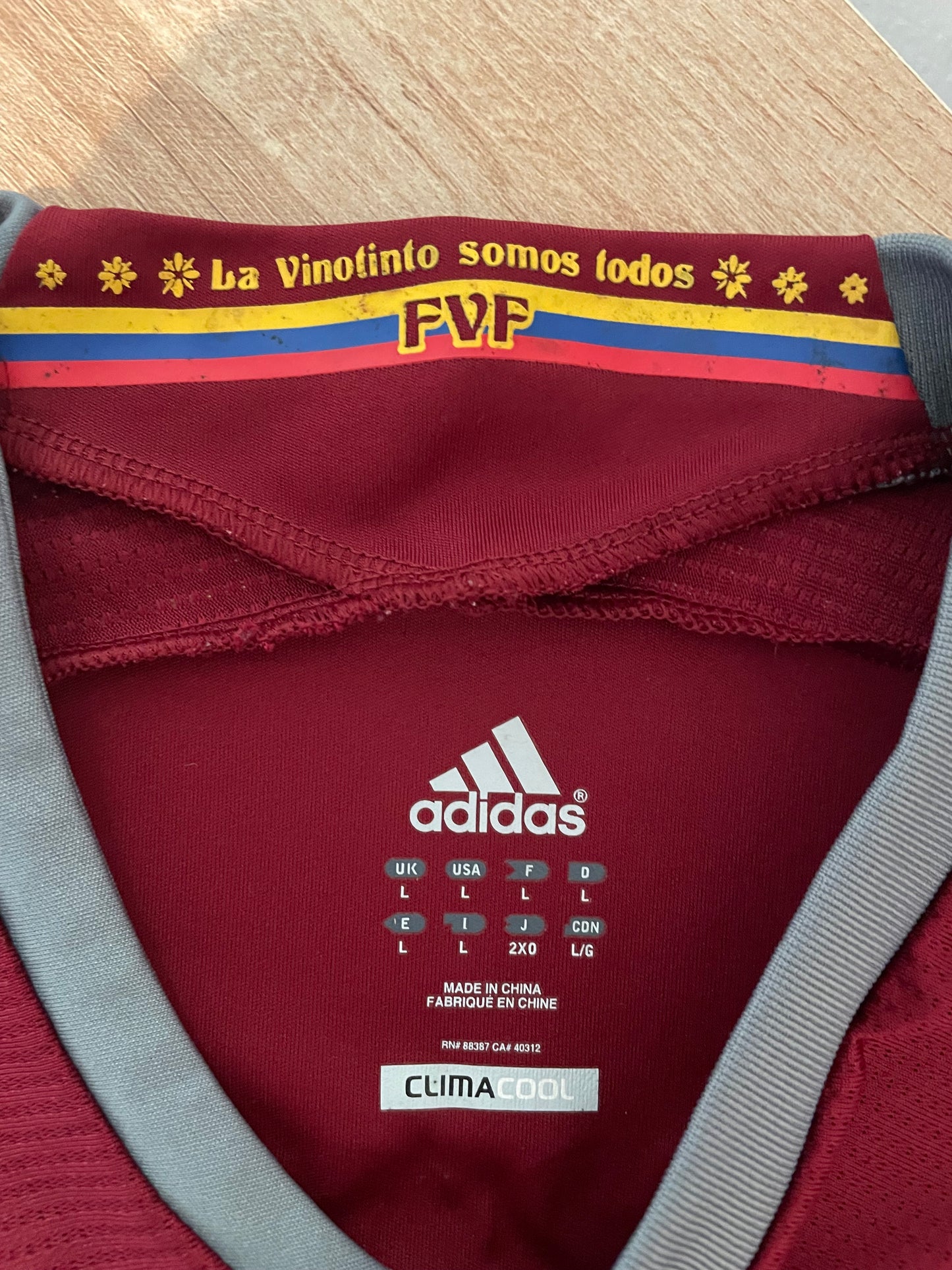 VENEZUELA 2011  LOCAL COPA AMERICA #18 ARANGO (L) ADIDAS