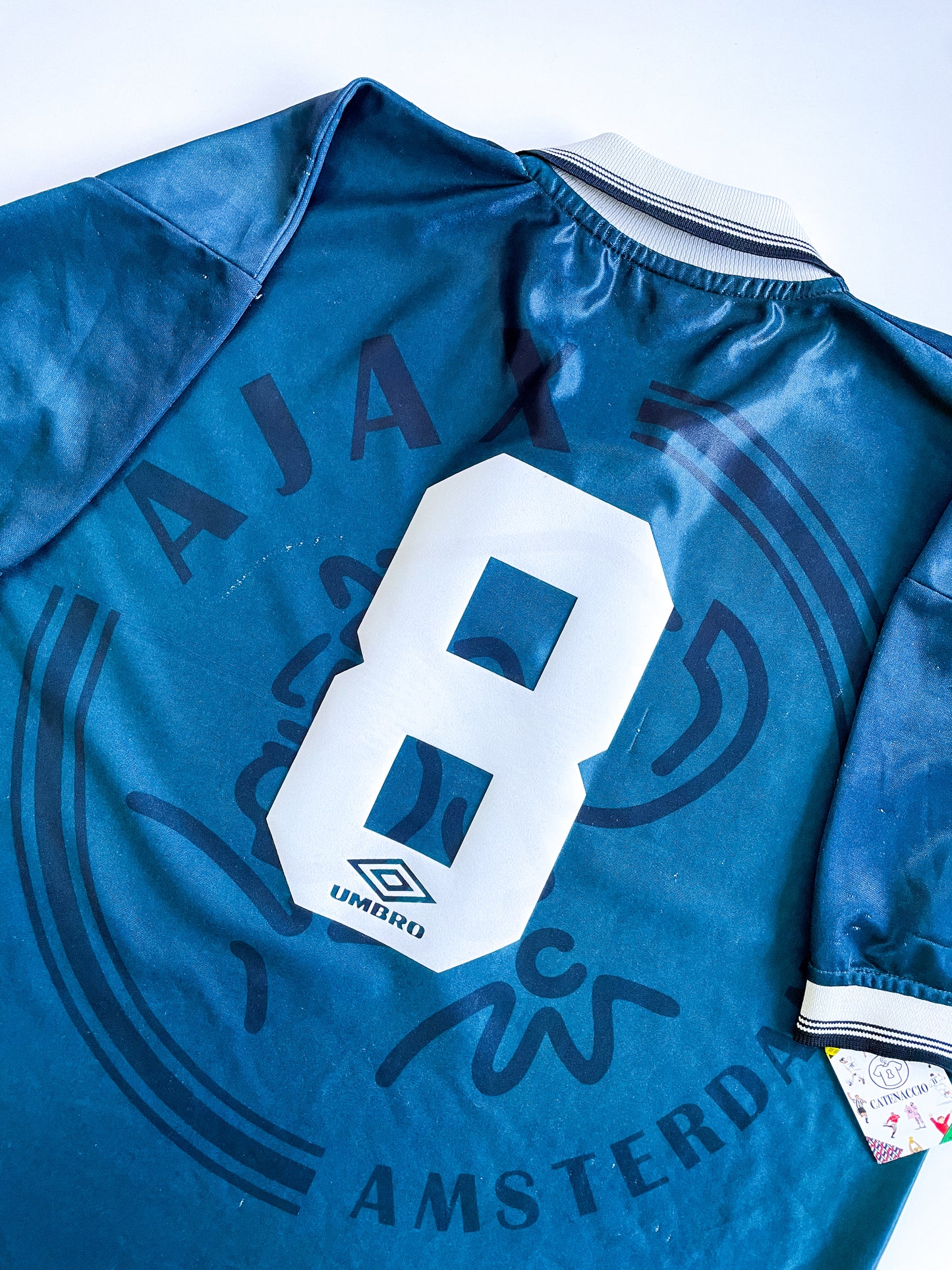 AJAX 1995/96 VISITANTE #8 (DAVIDS) (L) UMBRO