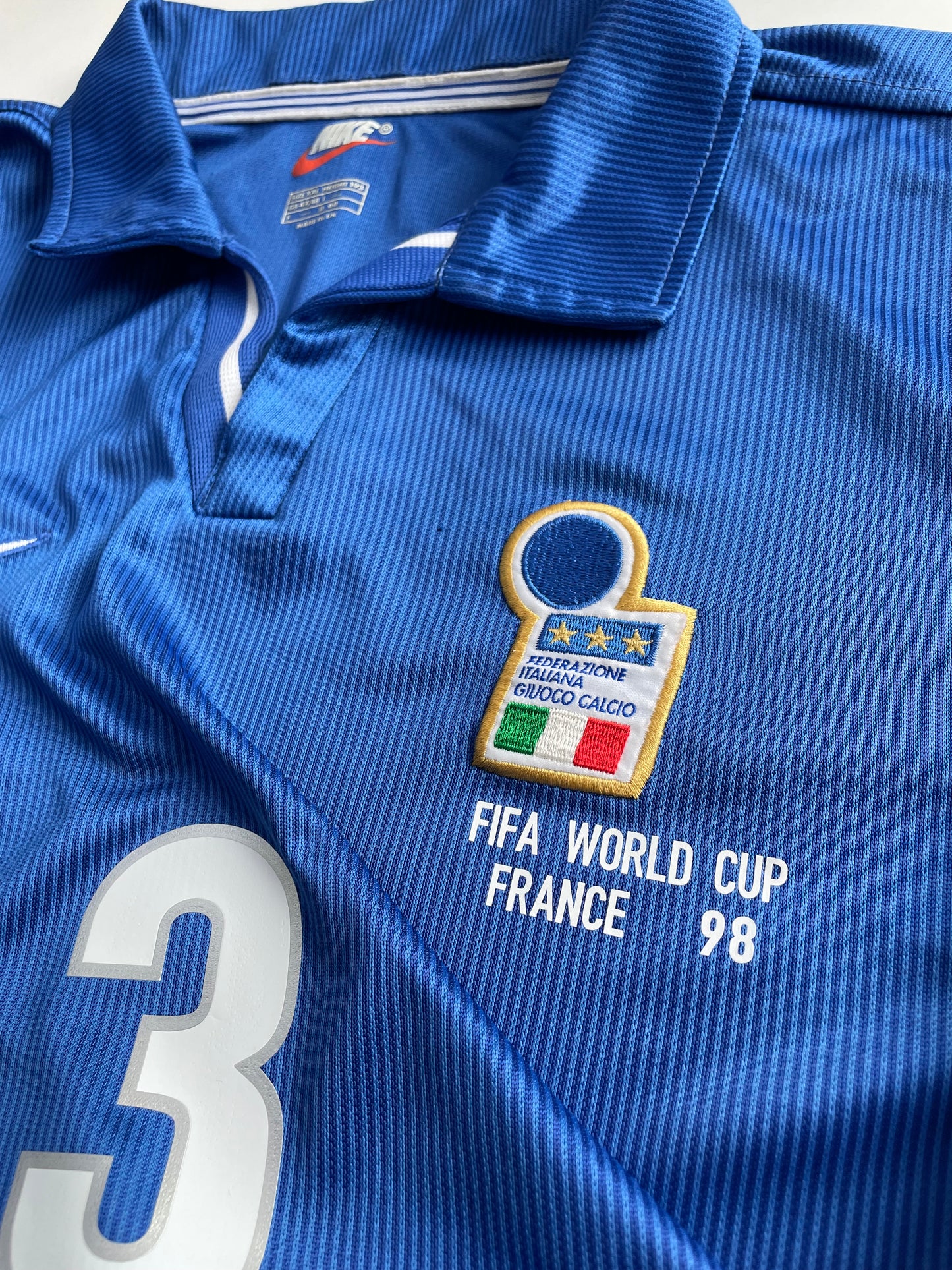 ITALIA FIFA WORLD CUP 1998 LOCAL #3 MALDINI (L) NIKE