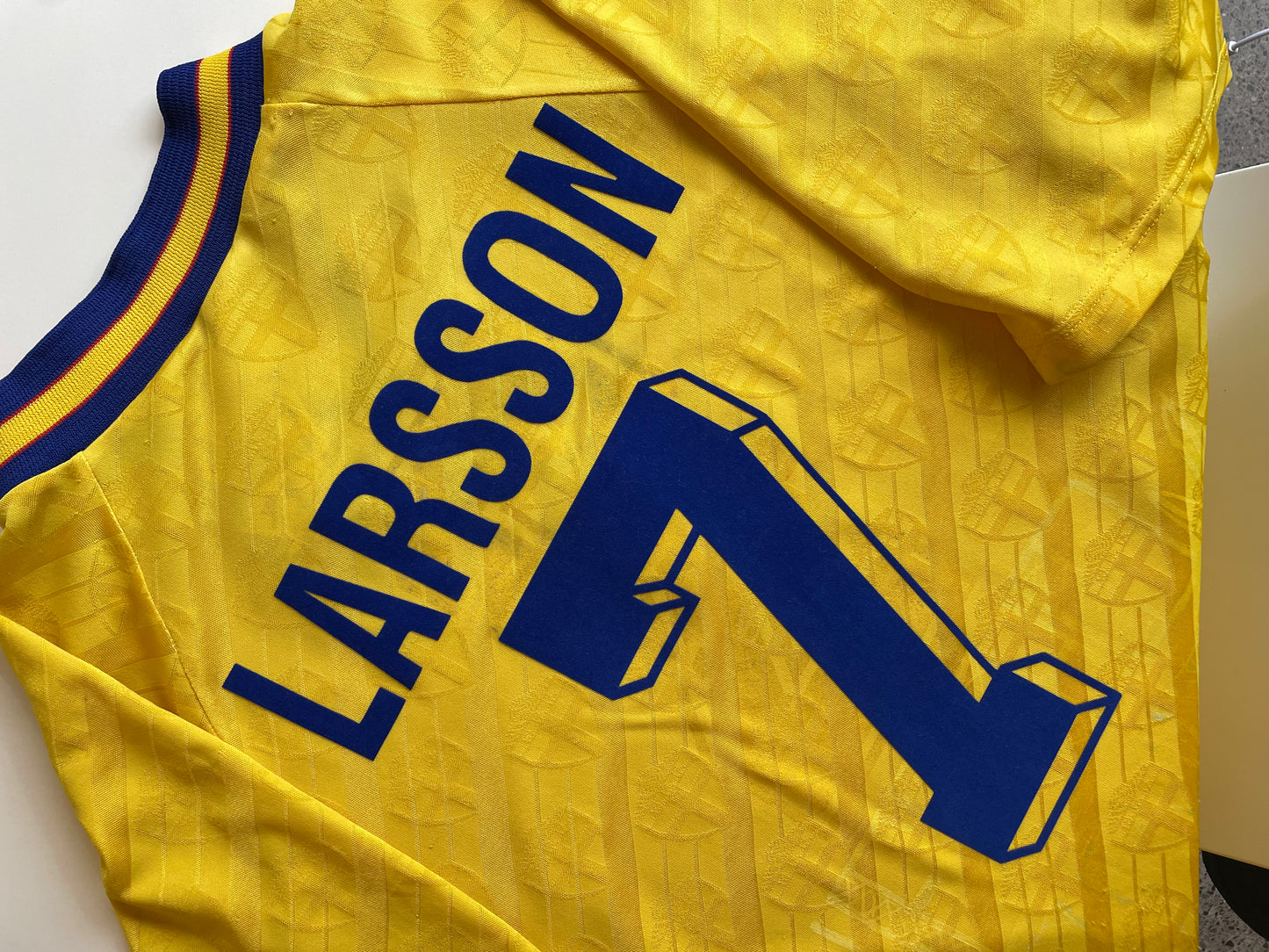 SUECIA 1994 LOCAL , #7 LARSSON (L) ADIDAS
