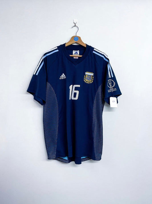 ARGENTINA 2002 VISITA #16 AIMAR FIFA WORLD CUP 2002 (XL)