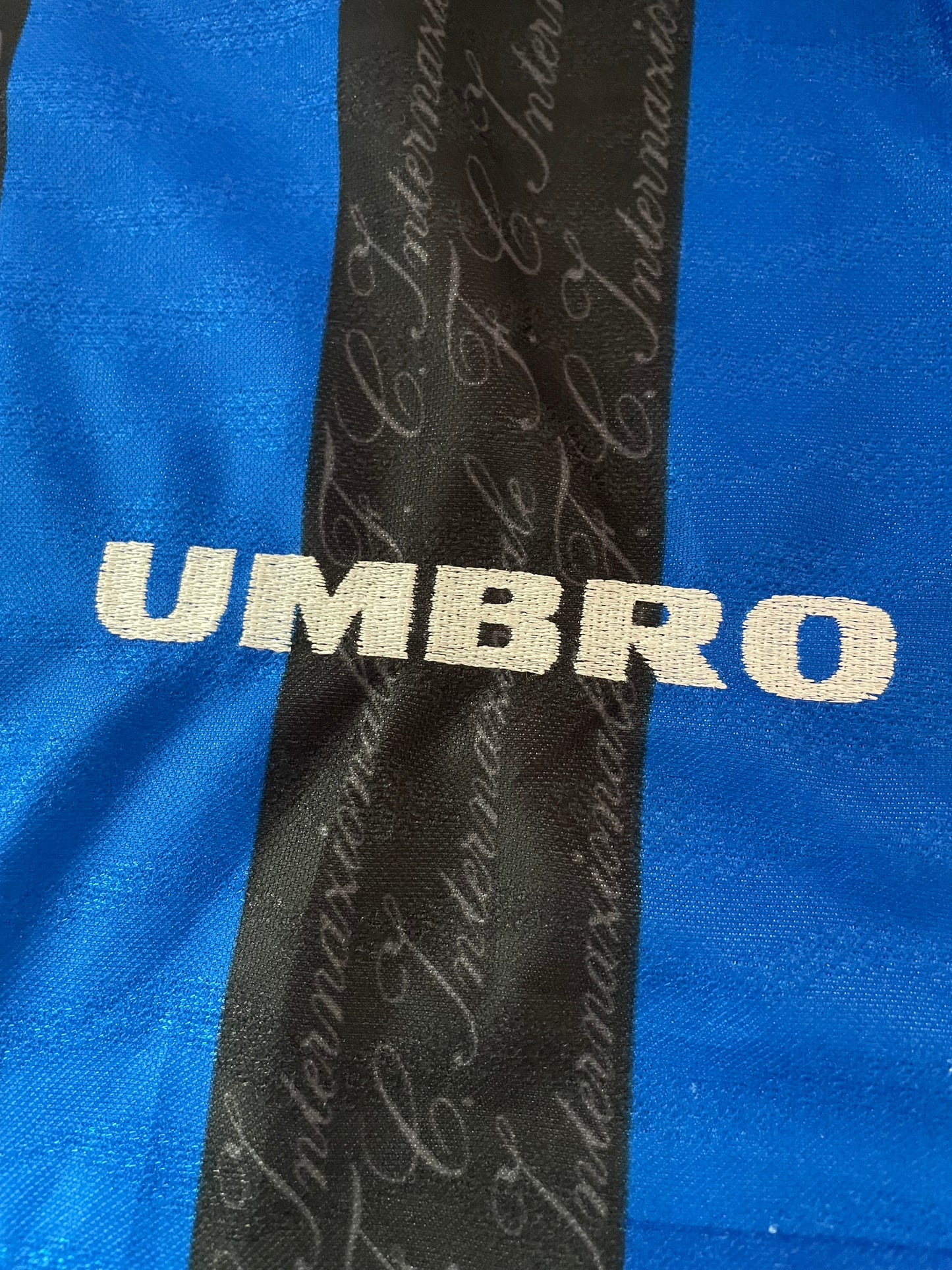 INTER DE MILÁN 1997/98 LOCAL SERIE A  #10 RONALDO (M)  UMBRO