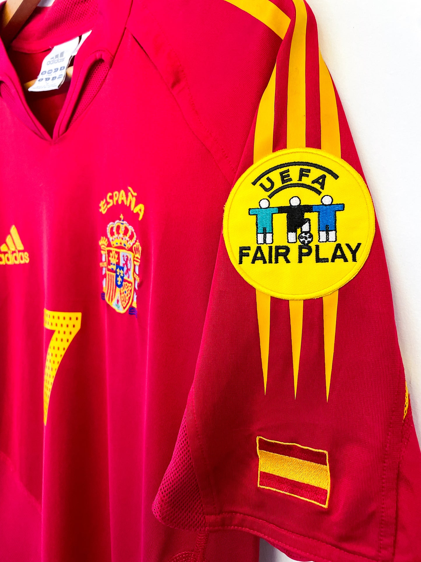 ESPAÑA 2004 LOCAL  #7 RAUL (S) EUROCOPA ADIDAS