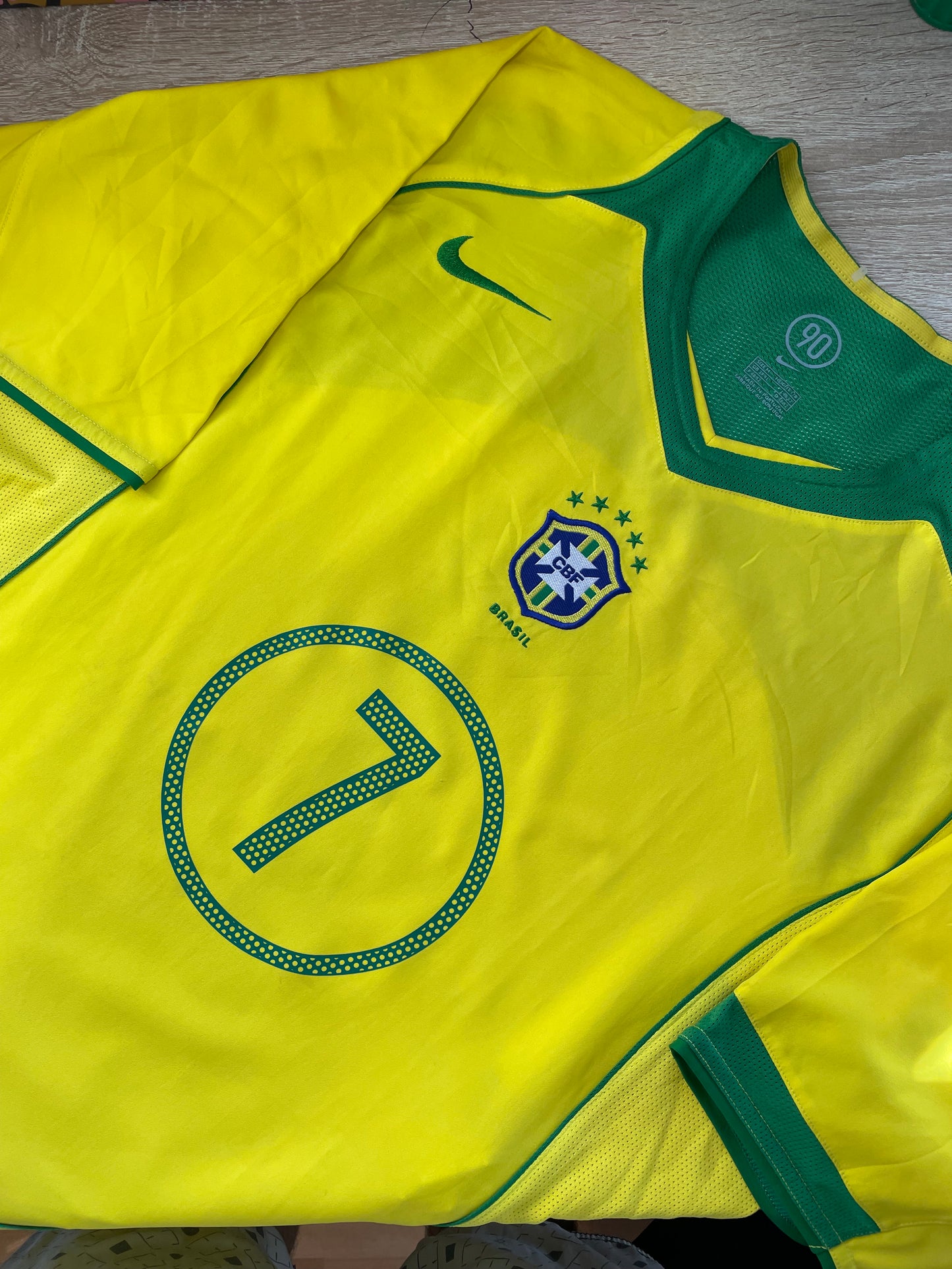 BRASIL 2004/05 #7 ADRIANO COPA AMERICA (M) NIKE T90