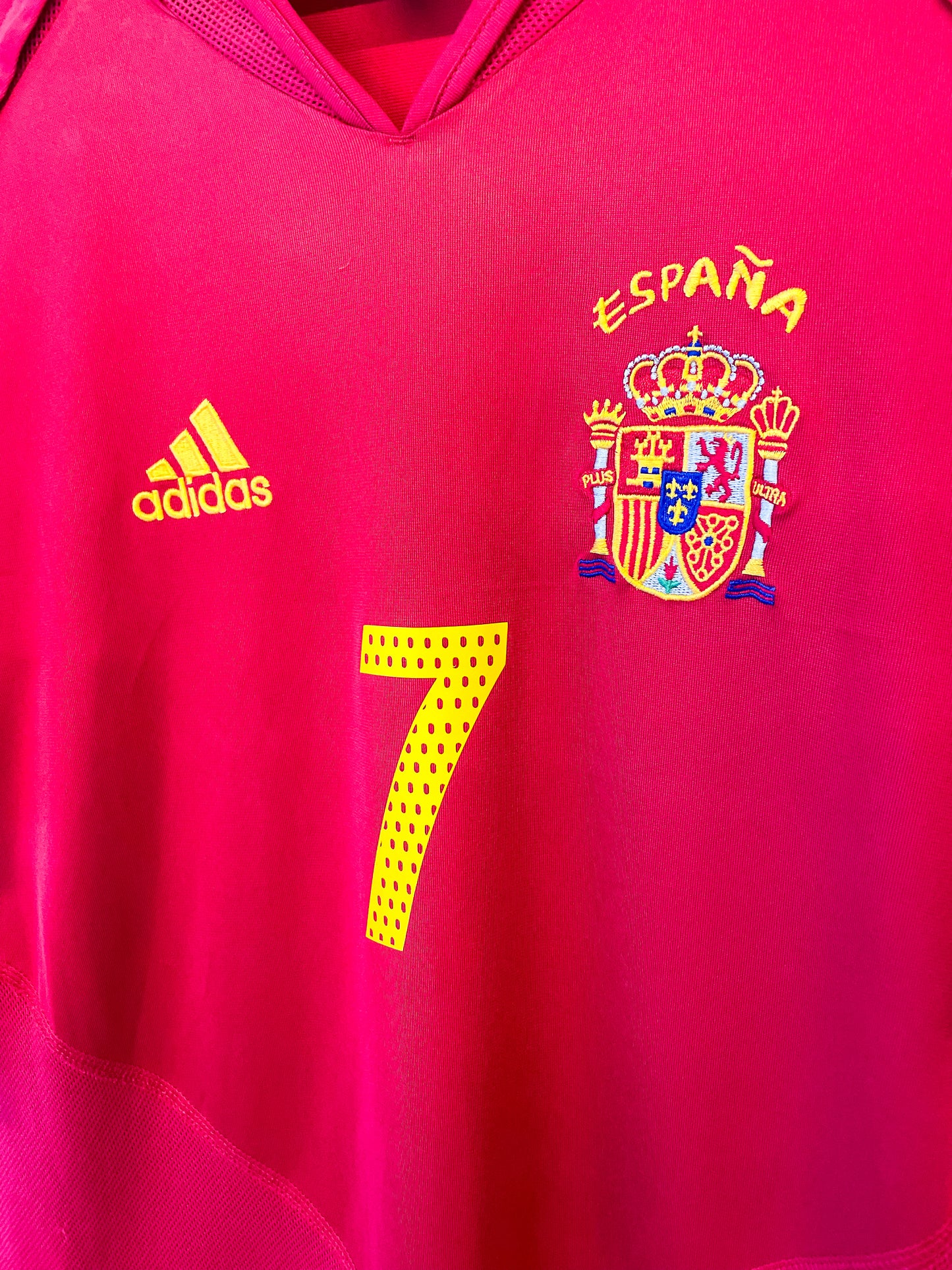 ESPAÑA 2004 LOCAL  #7 RAUL (S) EUROCOPA ADIDAS