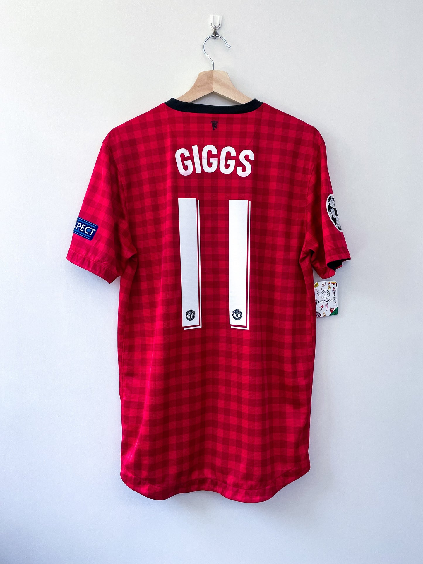 MANCHESTER UNITED 2012/13  UEFA CHAMPIONS LEAGUE  LOCAL #11 RYAN GIGGS  (M) NIKE