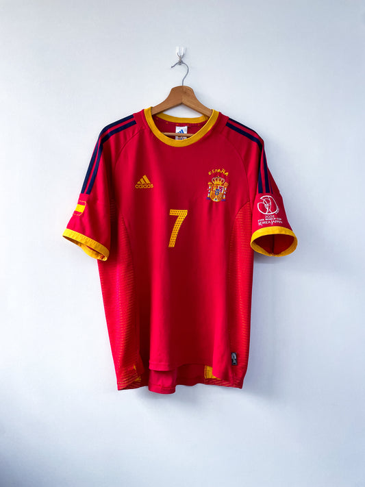 ESPAÑA 2002 LOCAL#7 RAÚL FIFA WORLD CUP (M) ADIDAS