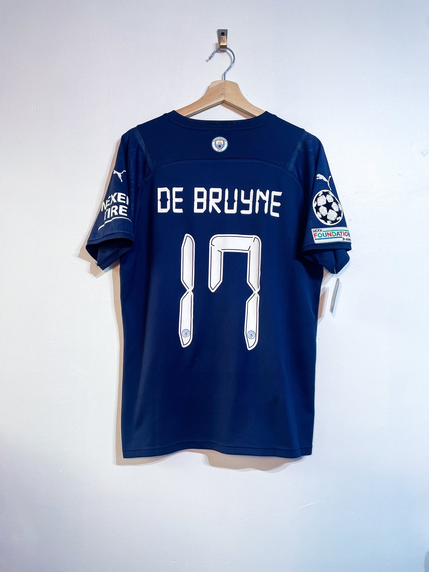 MANCHESTER CITY 2021/22 UEFA CHAMPIONS LEAGUE TERCERA EQUIPACIÓN #17 DE BRUYNE (M)  PUMA