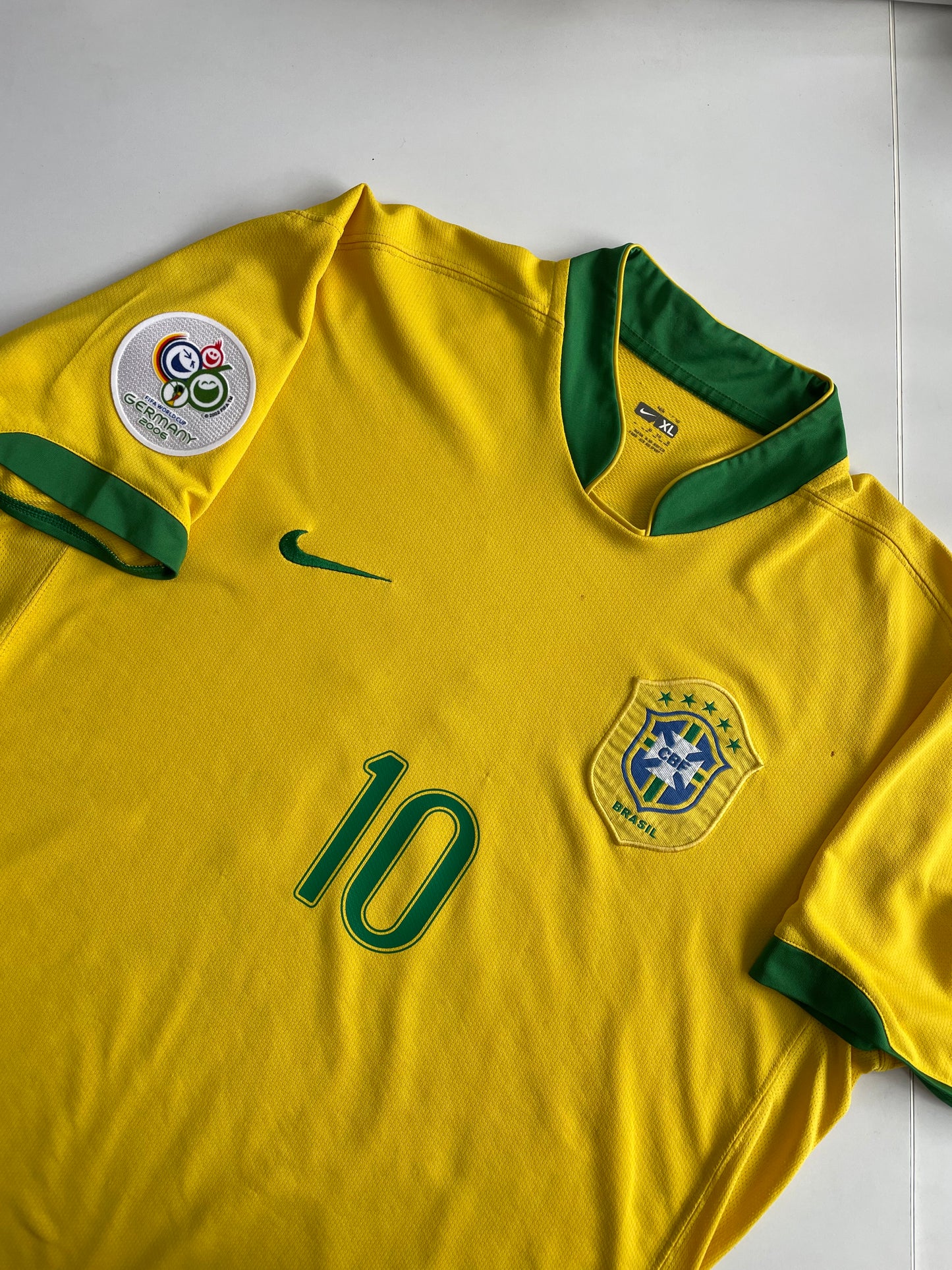 BRASIL 2006 #10 RONALDINHO FIFA WORLD CUP (XL) NIKE